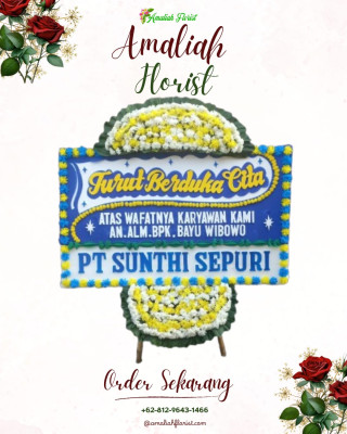 Papan Bunga Duka di P Berayan Darat Ii